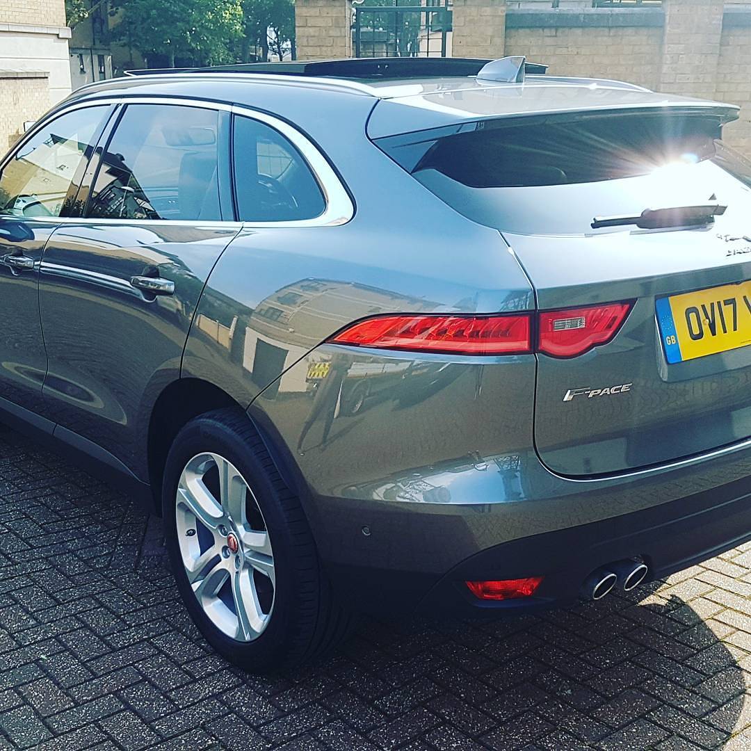 jaguar f-PACE portfolio review boot