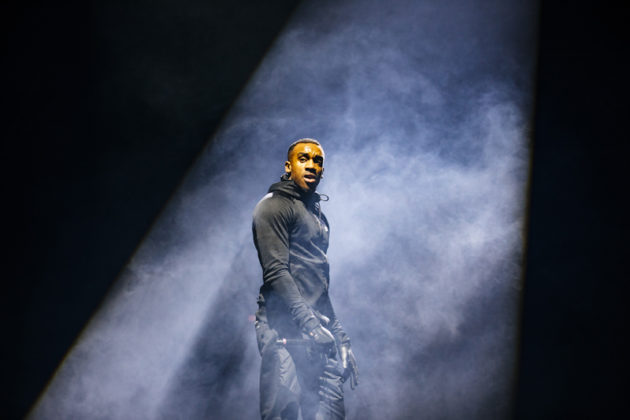 Bugzy Malone performs at Spotify's Who We Be at Alexandra Palace 30.11.17
