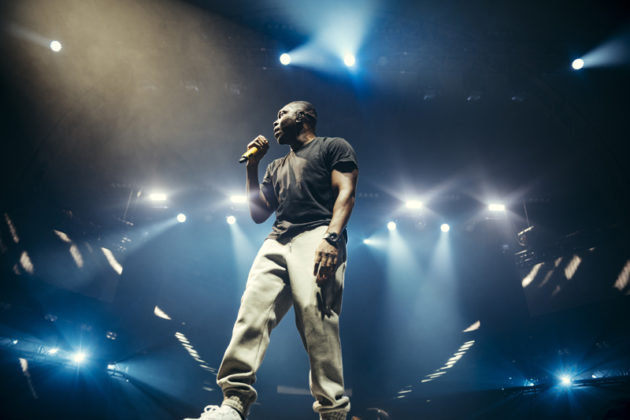 Dizzee Rascal performs at Spotify's Who We Be at Alexandra Palace 30.11.17