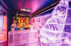 Christmas by the River – experience the urban alpine resort Eis Haus, the après-ski ice bar Eis Haus Ice Bar - Christmas by the river