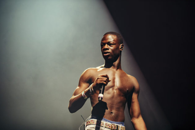 J Hus performs at Spotify's Who We Be at Alexandra Palace 30.11.17