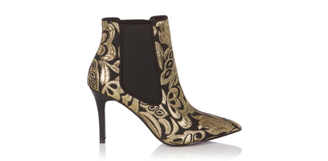 Mizuna Heeled Jacquard Boots