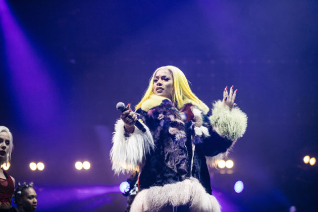 Stefflon Don performs at Spotify's Who We Be at Alexandra Palace 30.11.17 2