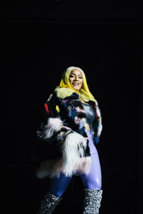 Stefflon Don performs at Spotify's Who We Be at Alexandra Palace 30.11.17