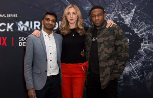 Black Mirror Season 4 special screening images and trailer (L-R) Paul G Raymond , Milanka Brooks , Osy Ikhile