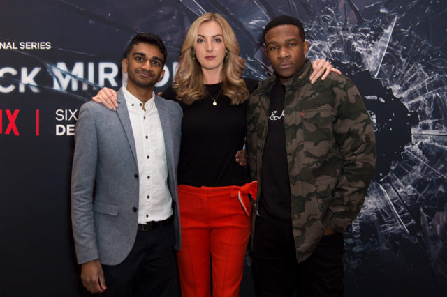 Black Mirror Season 4 special screening images and trailer (L-R) Paul G Raymond , Milanka Brooks , Osy Ikhile