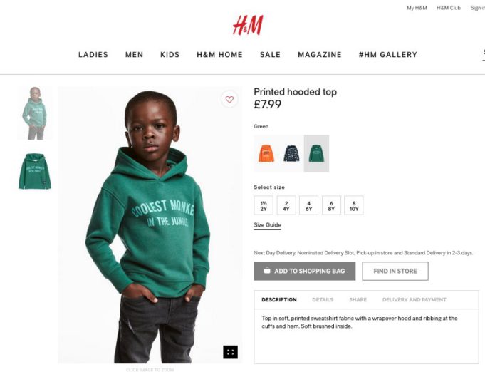 H&M, hoodie, The Weekend