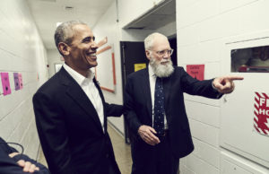 What does Barack Obama, George Clooney, Jay-Z and Tina Fey have in common? President Barack Obama David Lettermen netflix