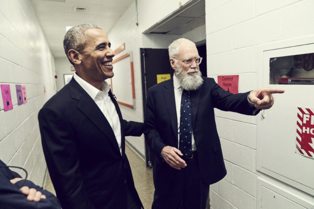 President Barack Obama David Lettermen netflix