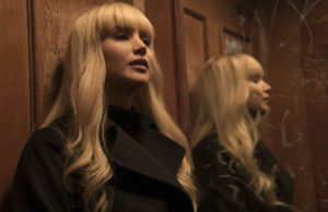 blonde bombshell Jennifer Lawrence in Red Sparrow