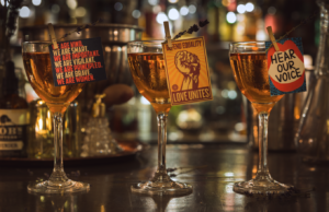 Special cocktail for International Women’s Day – Hawksmoor Seven Dials + ‘Press for Progress’ panel Special cocktail for International Women's Day