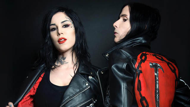 Exclusive Interview: Kat Von D and IAMX Kat Von D and IAMX