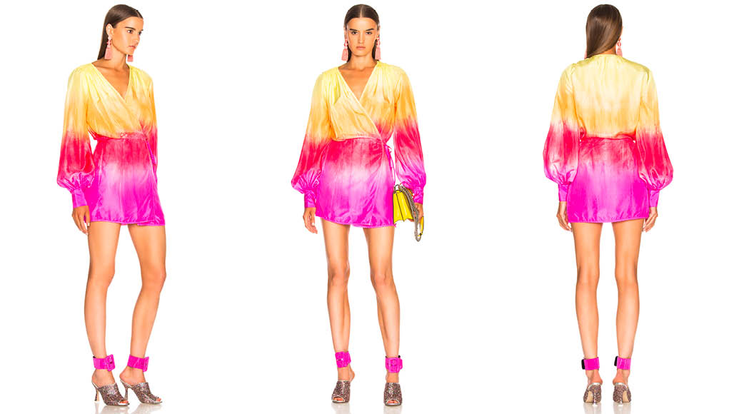 Attico Short Robe Dress