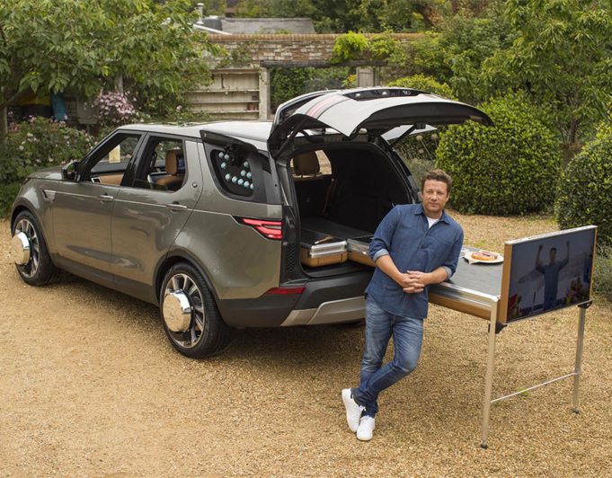 Jamie Oliver's bespoke Land Rover Discovery