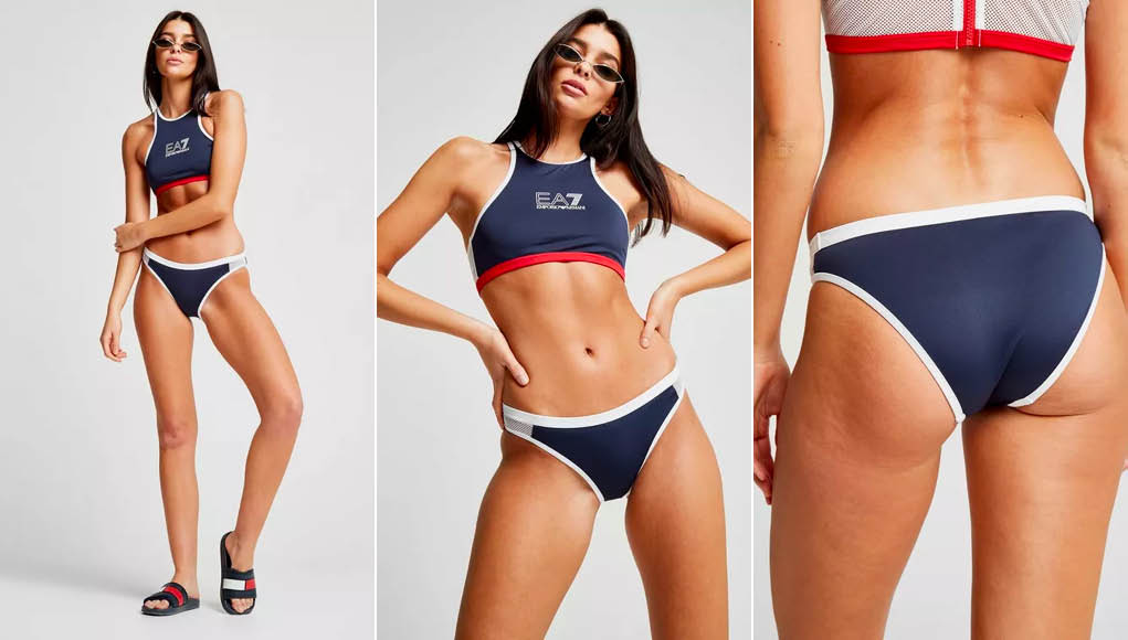 Emporio Armani EA7 Crop Bikini