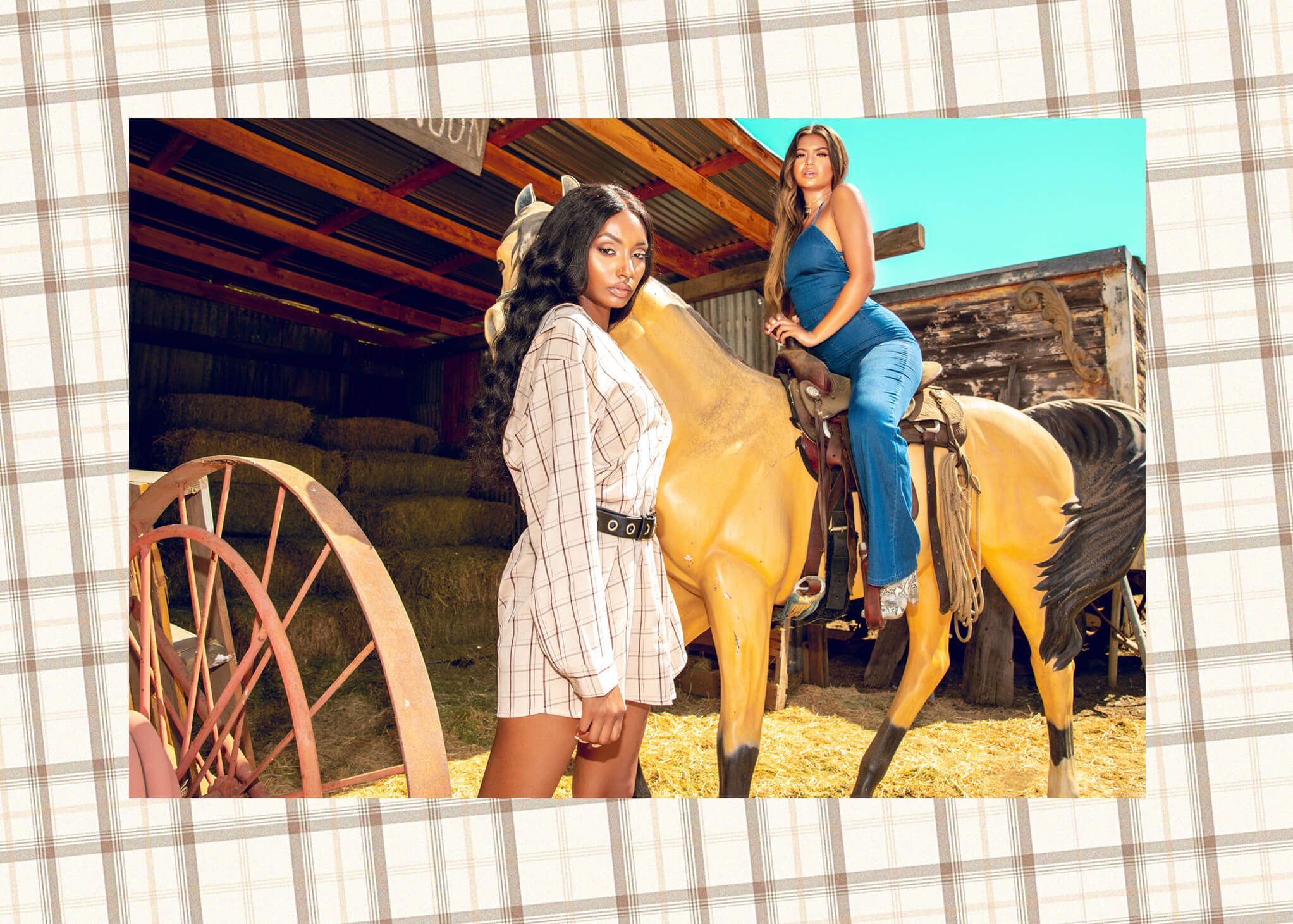 Pretty Little Thing clothing goes Wild Wild West