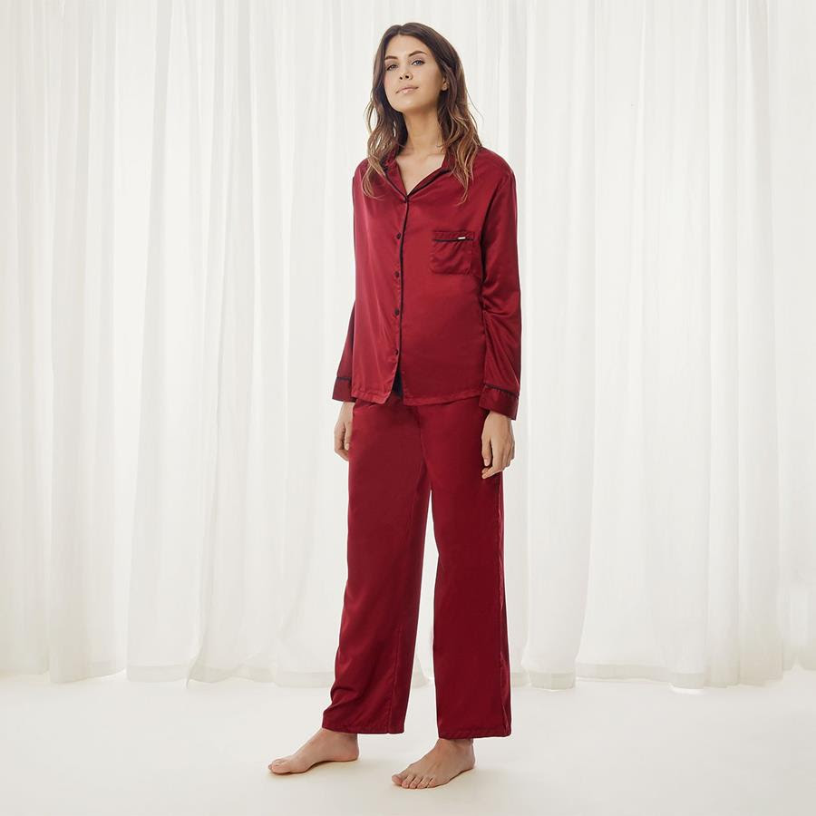 NEW Bluebella Claudia Cordovan Shirt & Trouser Set - Priced at £38.00NEW Bluebella Claudia Cordovan Shirt & Trouser Set