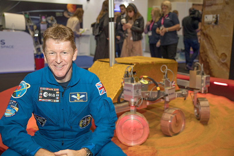 Tim Peake Mars Rover - New Scientist Live