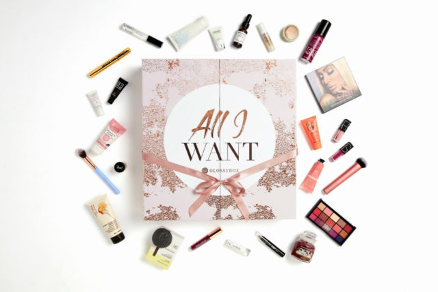 glossybox beauty advent calendar 2018