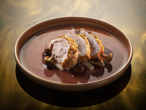 Hakkasan roast suckling pig for GW