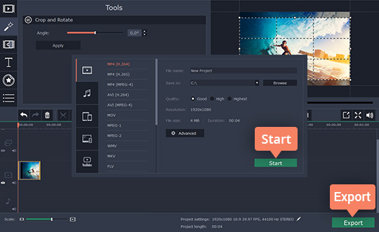 3 Types of Cuts to Add Visual Meaning to a Video Movavi Video Editor