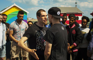 Exclusive Vs movie Battle Rap Clip with Connor Swindells & Joivan Wade vs movie