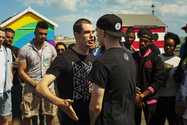 Exclusive Vs movie Battle Rap Clip with Connor Swindells & Joivan Wade vs movie