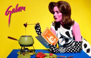 Sofia Resing goes 1960’s housewife in these pop art style photos for Galore Magazine Sofia Resing Galore Magazine
