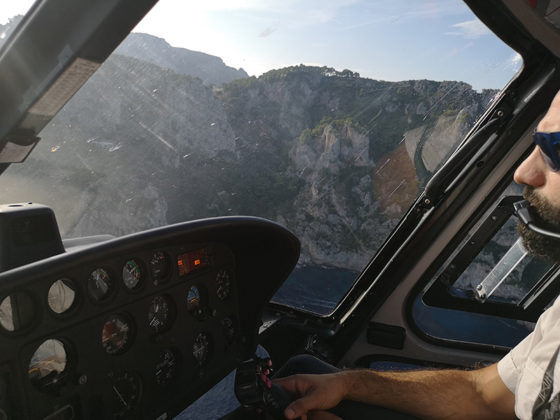 Sorrento by air and land