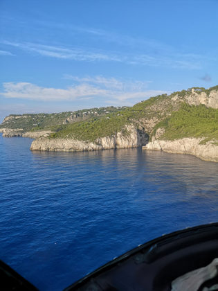 Sorrento by air and land
