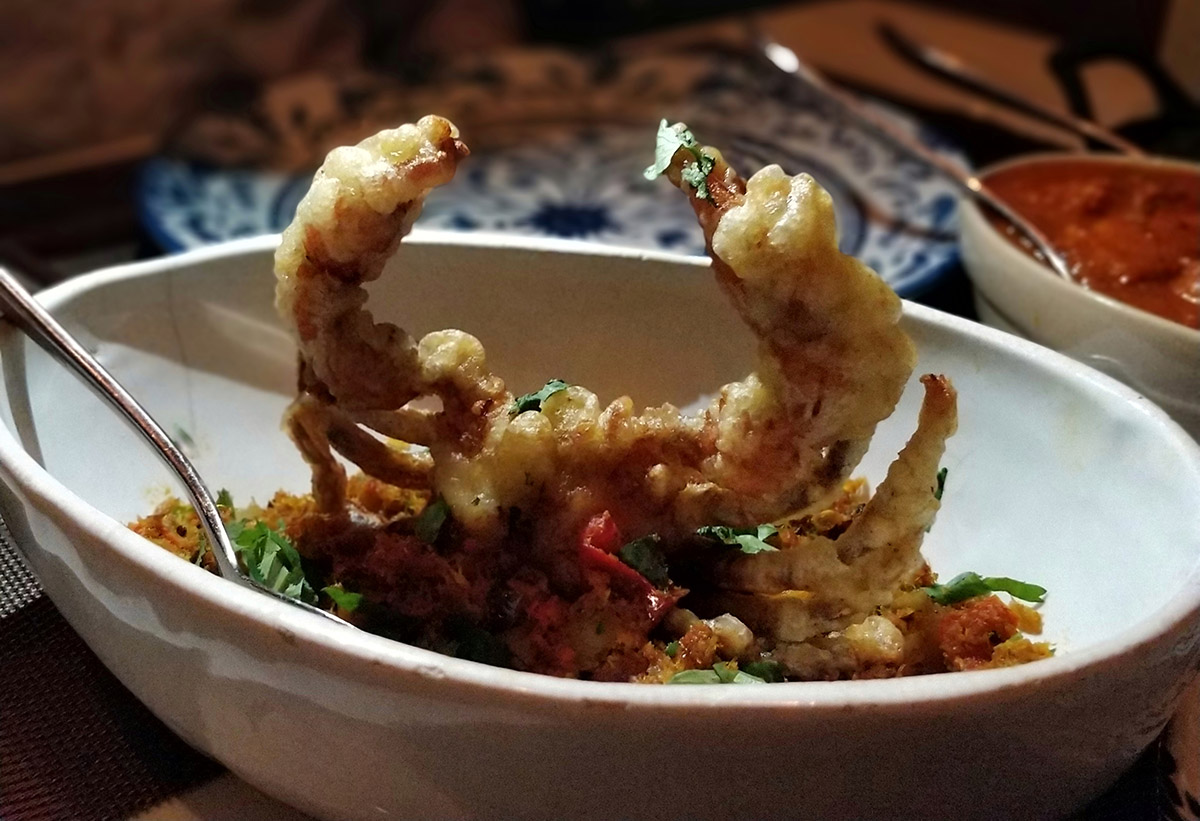 Hankies Soft shell crab