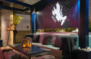 Yauatcha City has launched its bespoke winter terrace Yauatcha City winter terrace