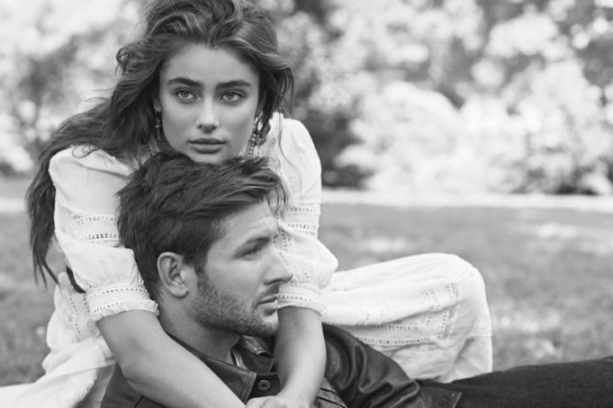 Taylor Hill and Michael Stephen Shank star in Ralph Lauren Romance fragrance campaign