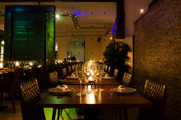 Thai square mansion house