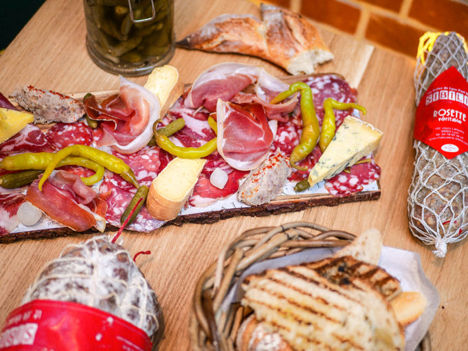 artisanal charcuterie and cheese bar