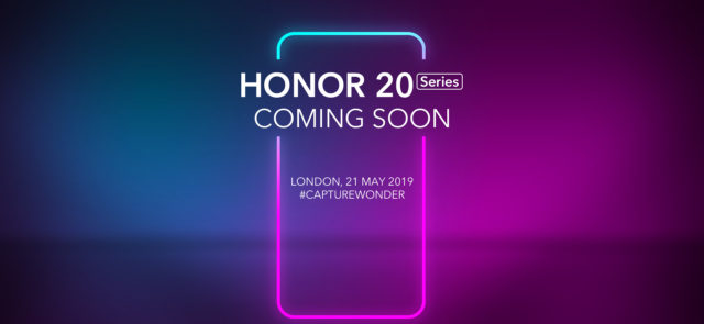 Honor 20 series coming soon