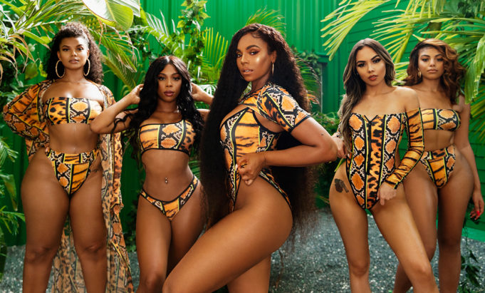 PrettyLittleThing x Ashanti - The swimwear collection