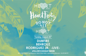 Do Not Sit On The Furniture lands back in Ibiza with Behrouz, Dubfire, Rodriguez Jr. (live)