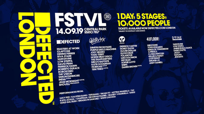 Defected Festival London 2019