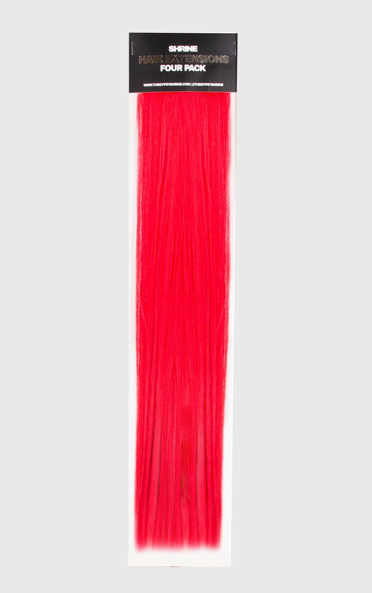 The Gypsy Shrine Halloween Red Hair Extensions