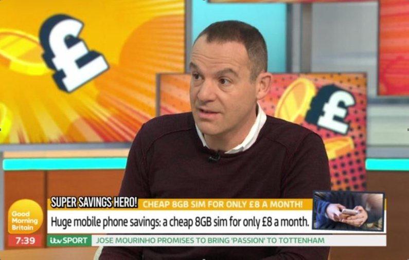 Martin Lewis three mobile sim only offer