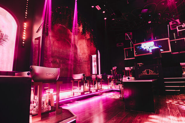 London REIGN nightclub interior