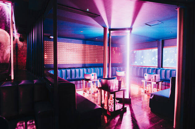 London REIGN nightclub interior
