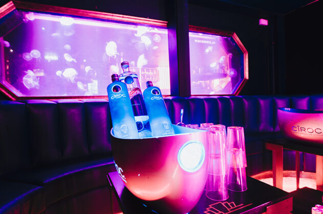 London REIGN nightclub interior