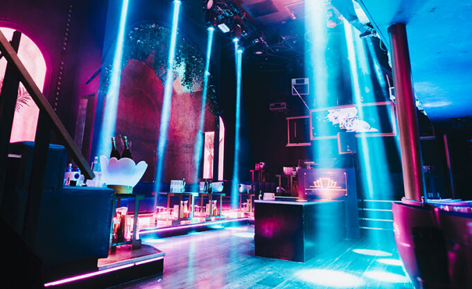 London REIGN nightclub interior