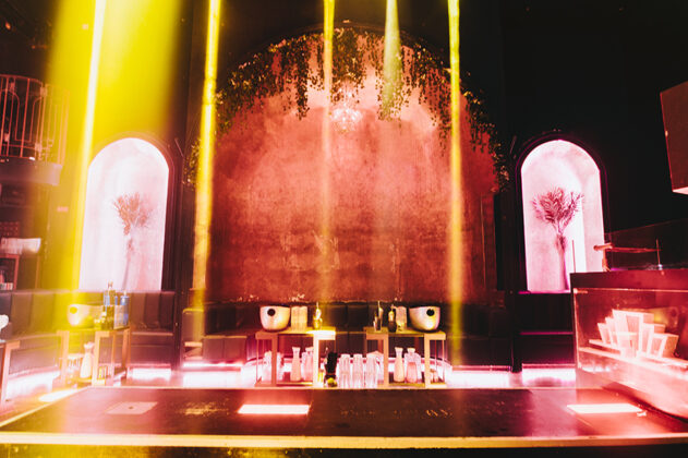 London REIGN nightclub interior