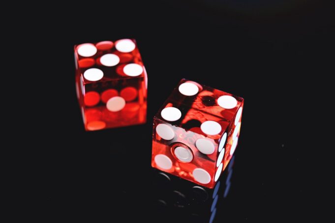 2 red dice