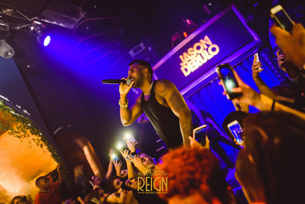 Jason Derulo performing at London REIGN