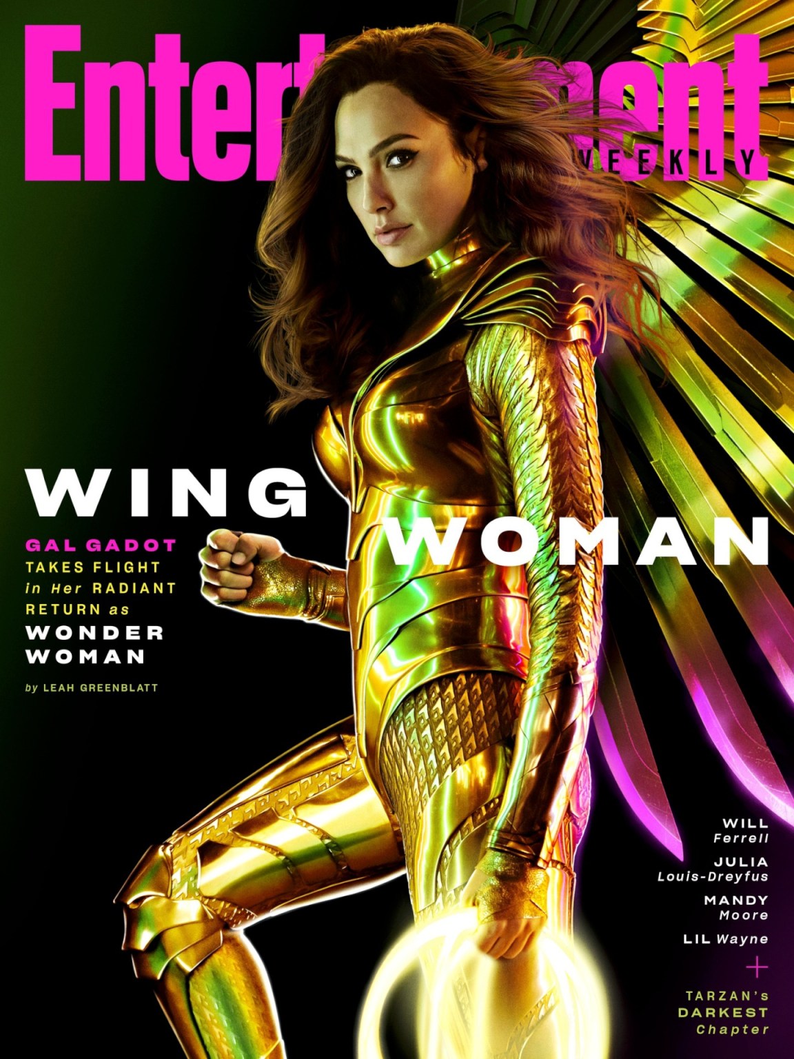 Wonder Woman - Gal Gadot on the cover of Entertainment Weekly - See the