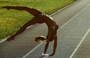 GB Gymnast Georgia-Mae Fenton rocks in Agent Provocateur’s – Play to win: Spring/Summer campaign where athletes meets lingerie Agent Provocateur Spring Summer Collection